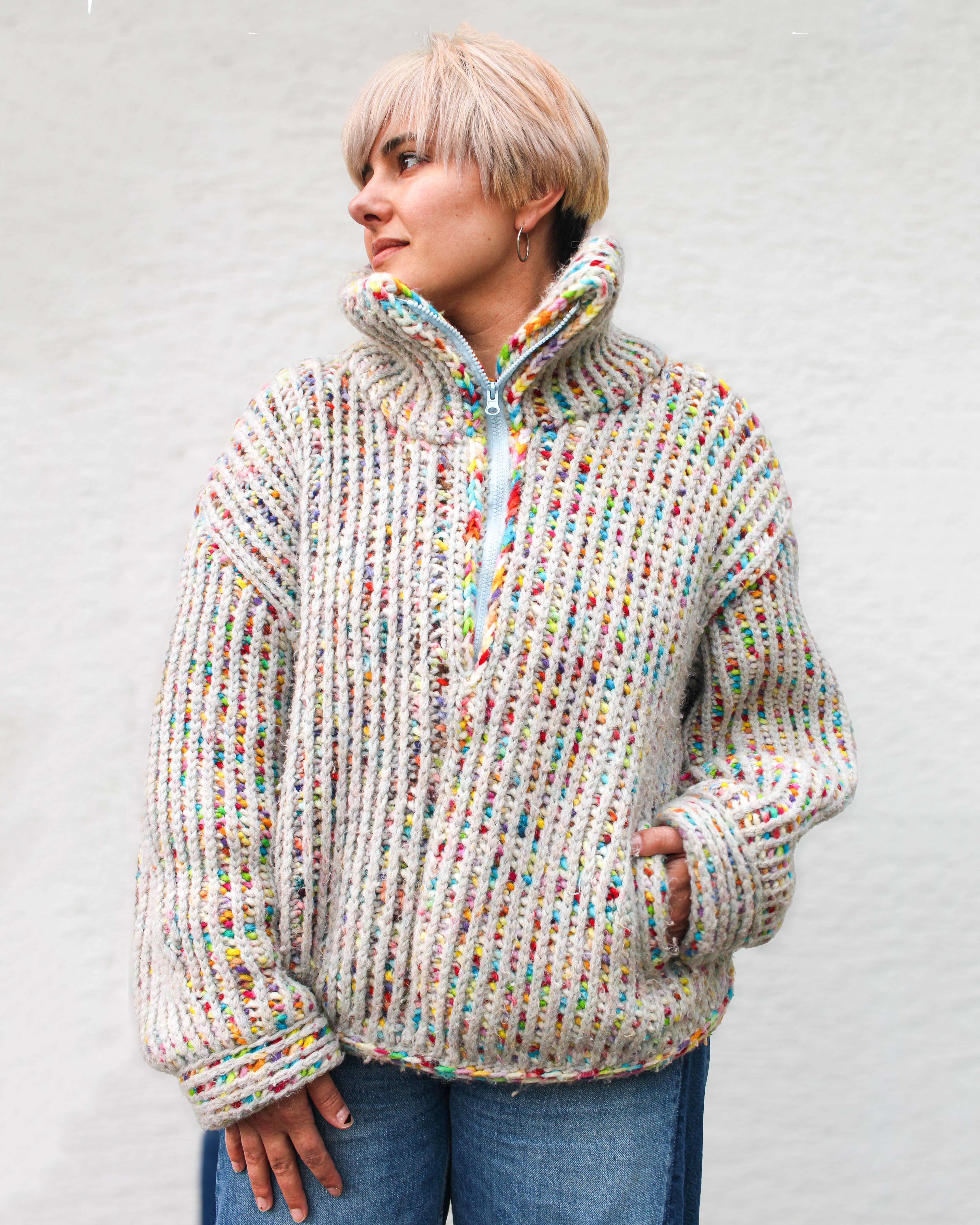 Brioche Crochet Pullover Pattern | XS-3XL | Stitch Lab – the